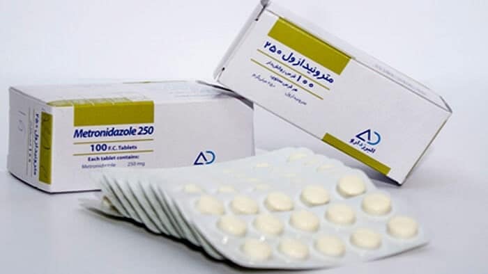 عکس قرص مترونیدازول