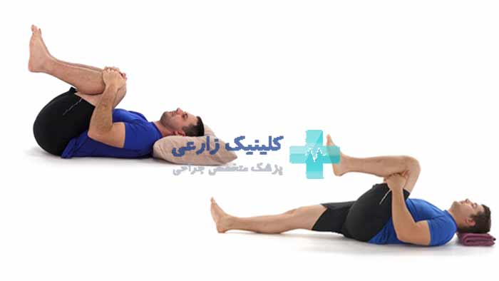 ورزش برای درد دنبالچه